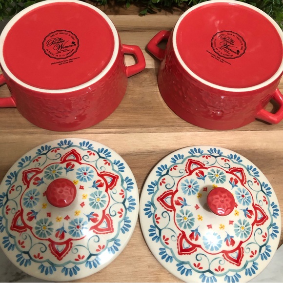 Pioneer woman stoneware mini casserole dish - Picture 3 of 5